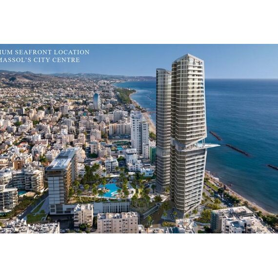 Квартира 1-комнатная у моря в Лимассоле площадь 57м², изображение 2