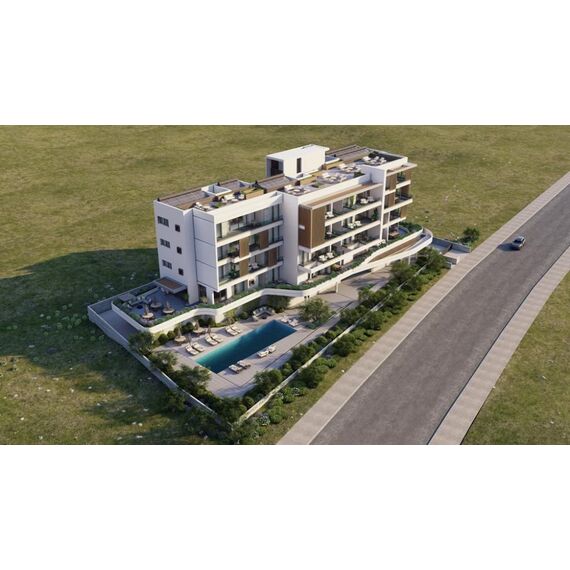 Apartment 2-room 1+1 by the sea in Paphos (downtown) Cyprus area 59m² 2 floor, 5 image
