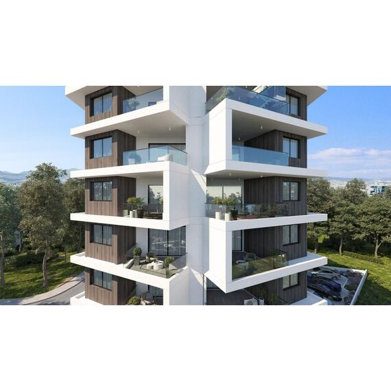 Apartment 3-room 2+1 by the sea in Larnaca Cyprus area 50m² , 4 image