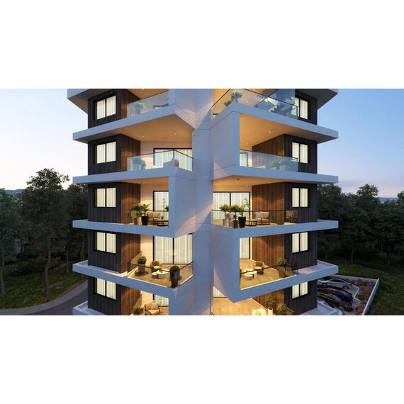 Apartment 3-room 2+1 by the sea in Larnaca Cyprus area 50m² , 8 image