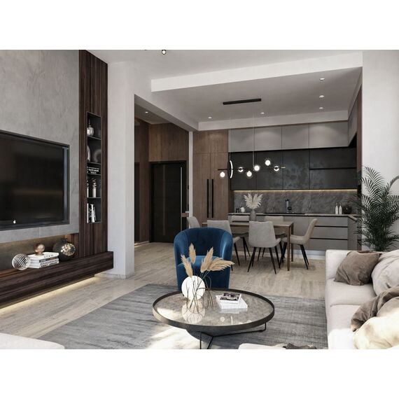 Apartment 1-room 1+0 studio by the sea in Larnaca Cyprus area 81m² 3 floor, 5 image