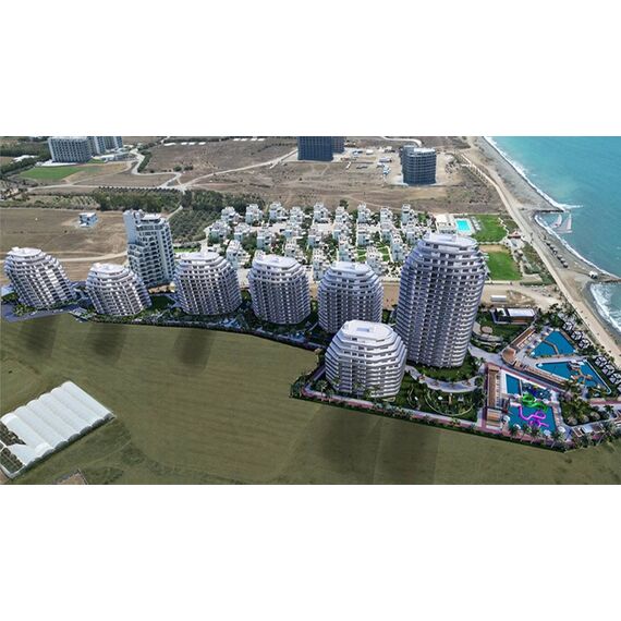 Apartment 1-room 1+0 studio by the sea in Guzelyurt (Guzelyurt) Cyprus area 34m² 2 floor, 4 image