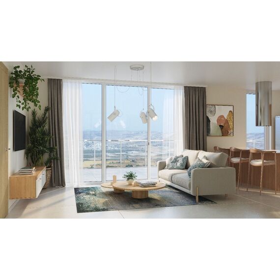 Apartment 1-room 1+0 studio by the sea in Larnaca Cyprus area 82m² , 3 image