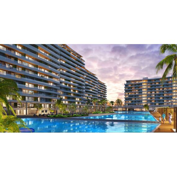 Apartment 1-room 1+0 studio by the sea in Iskele Cyprus area 47m² 12 floor, 2 image