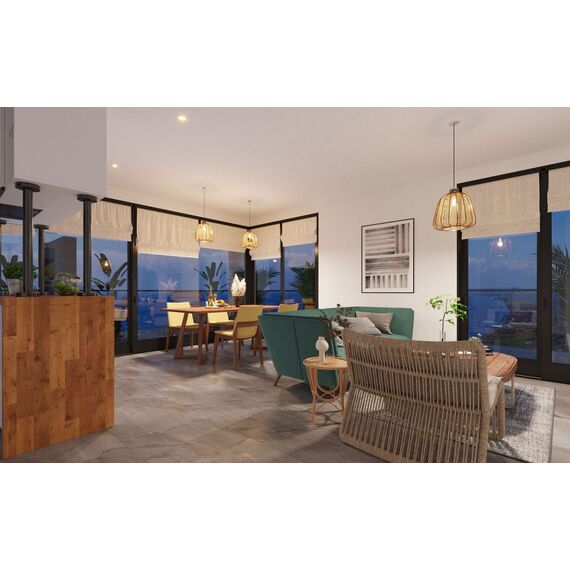 Apartment 1-room 1+0 studio by the sea in Kazivera (Kazivera) Cyprus area 58m² 6 floor, 7 image