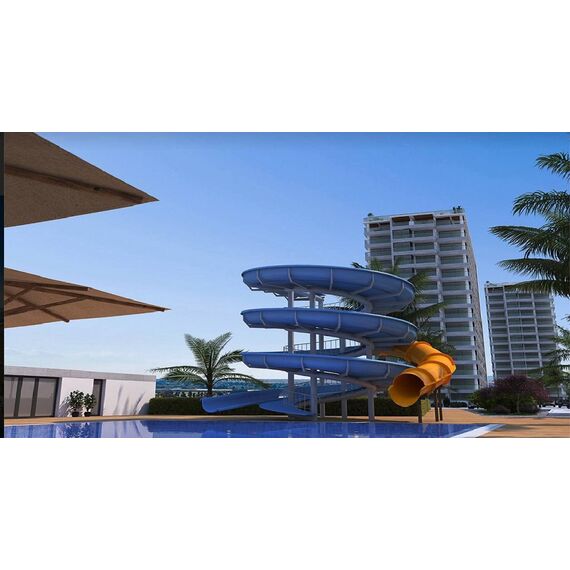 Apartment 1-room 1+0 studio by the sea in Kazivera (Kazivera) Cyprus area 36m² 1 floor, 6 image