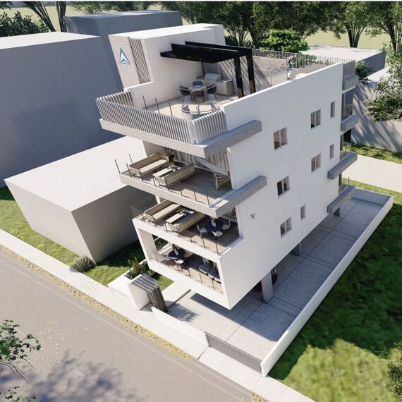 Квартира 1-комнатная студия 1+0 в Лимассоле площадь 63м² 1 этаж, изображение 17