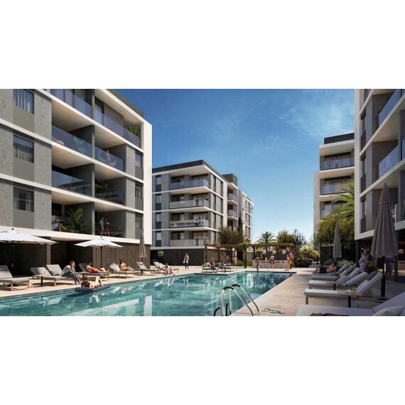 Apartment 1-room 1+0 studio by the sea in Limassol Cyprus area 49m² 1 floor