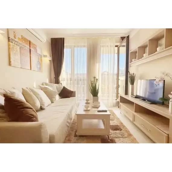 Квартира 2-комнатная 1+1 у моря в Бургасе площадь 44м² 6 этаж, изображение 3