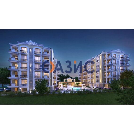 Квартира 2-комнатная 1+1 в Несебре (Святой Влас) площадь 55м² 1 этаж, изображение 2