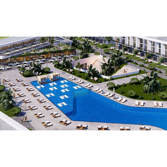 Apartment 2-room 1+1 by the sea in Iskele Cyprus area 81m² 1 floor, 11 image
