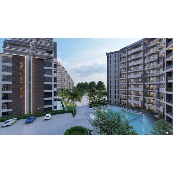 Apartment 2-room 1+1 by the sea in Kazivera Cyprus area 60.3m² 10 floor, 8 image