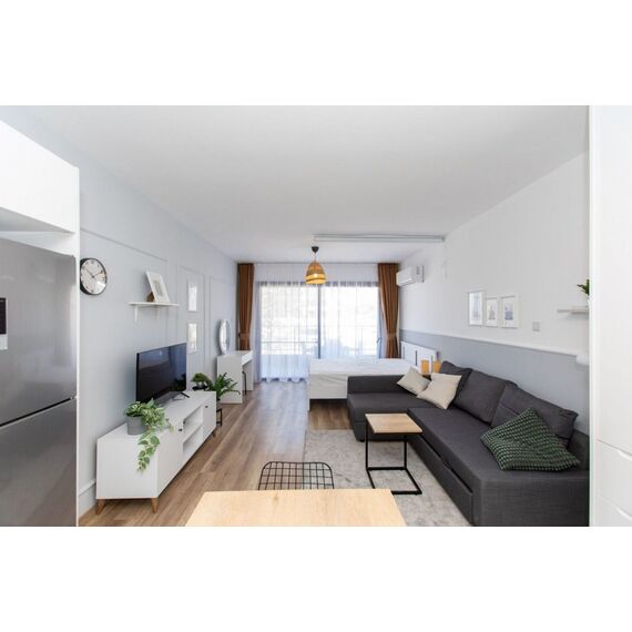 Apartment 1-room 1+0 studio by the sea in Esentepe Cyprus area 38m² 2 floor, 3 image