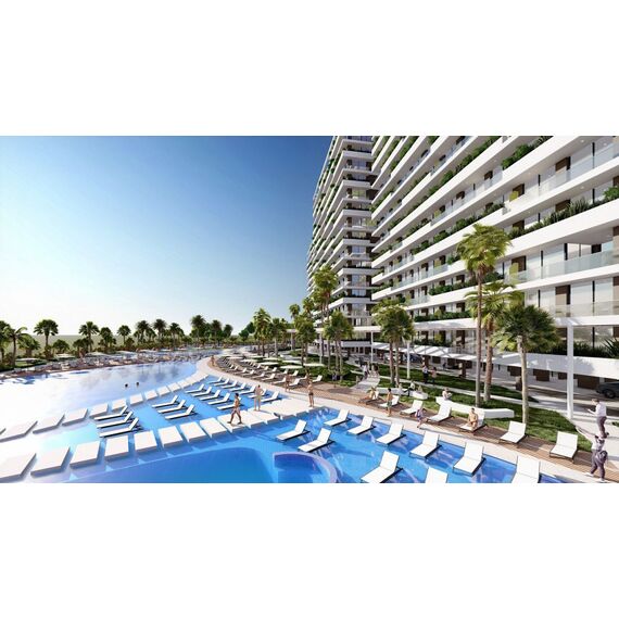 Apartment 2-room 1+1 by the sea in Iskele Cyprus area 70m² 2 floor, 15 image