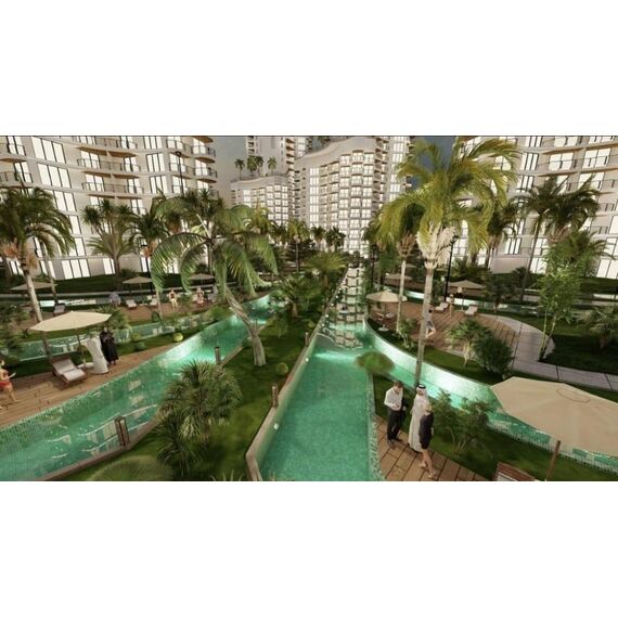 Apartment 1-room 1+0 studio by the sea in Iskele Cyprus area 52m² 6 floor