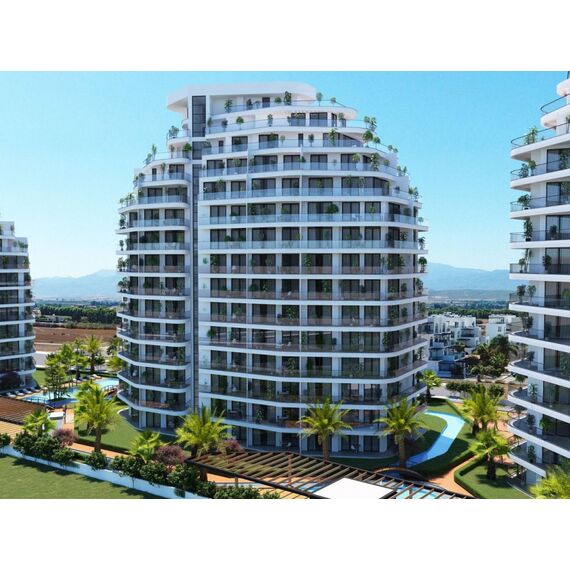 Apartment 1-room 1+0 studio by the sea in Kazivera (Kazivera) Cyprus area 62m² 1 floor, 18 image