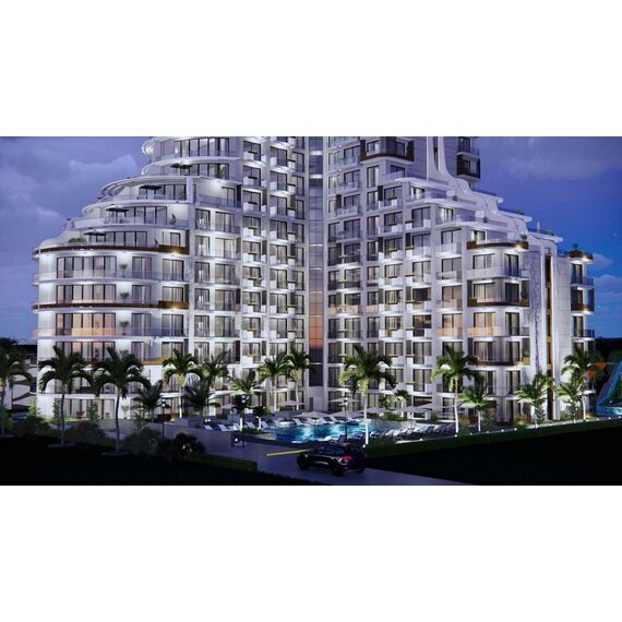 Apartment 2-room 1+1 in Kazivera Cyprus area 48.5m² 10 floor, 2 image