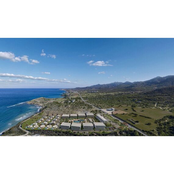 Apartment 1-room 1+0 studio by the sea in Esentepe Cyprus area 49m² 2 floor