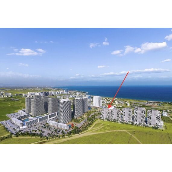 Apartment 2-room 1+1 by the sea in Iskele Cyprus area 70m² 2 floor, 17 image