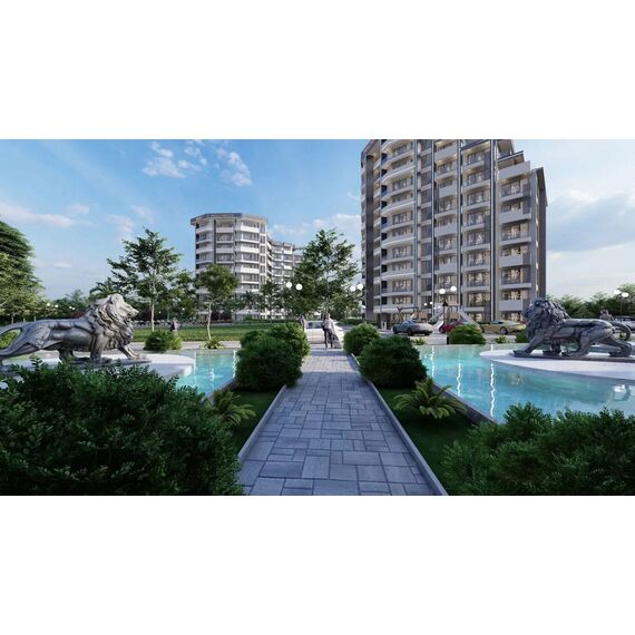 Apartment 2-room 1+1 by the sea in Kazivera Cyprus area 48.05m² 10 floor, 7 image