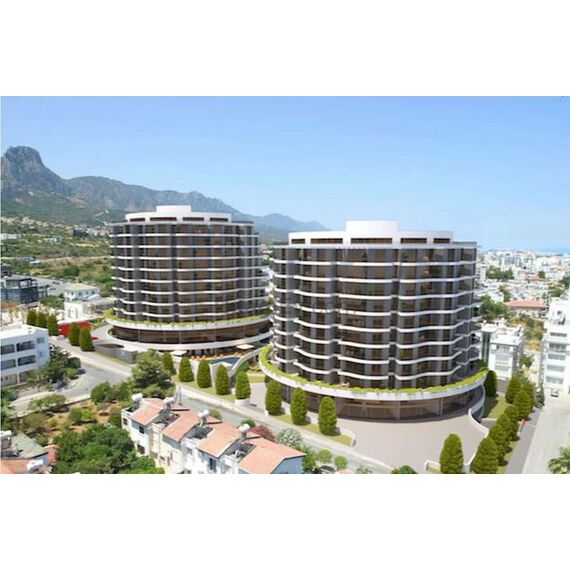 Apartment 1-room 1+0 studio by the sea in Kyrenia (downtown) Cyprus area 46.3m² 2 floor, 14 image