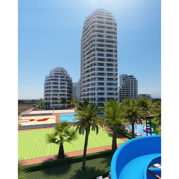Apartment 1-room 1+0 studio by the sea in Kazivera (Kazivera) Cyprus area 62m² 1 floor, 4 image