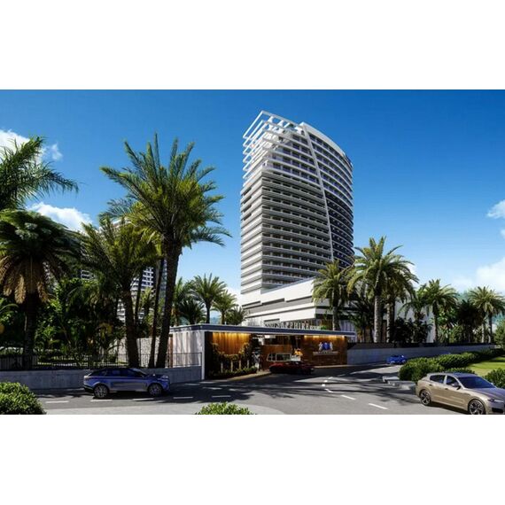 Apartment 2-room 1+1 by the sea in Iskele Cyprus area 63m² 22 floor, 14 image