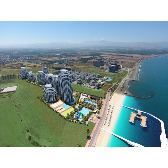 Apartment 1-room 1+0 studio by the sea in Kazivera (Kazivera) Cyprus area 62m² 1 floor, 14 image