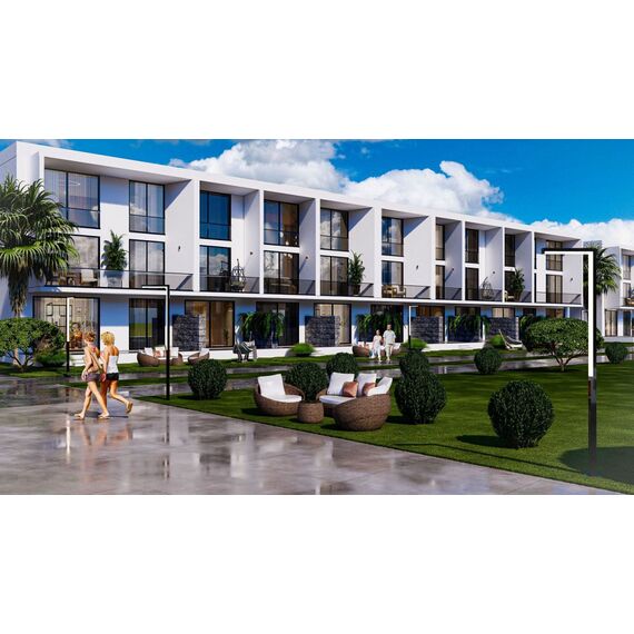 Apartment 2-room 1+1 by the sea in Iskele Cyprus area 81m² 1 floor, 4 image
