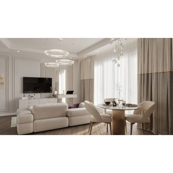 Apartment 2-room 1+1 by the sea in Kazivera Cyprus area 60.3m² 10 floor, 13 image