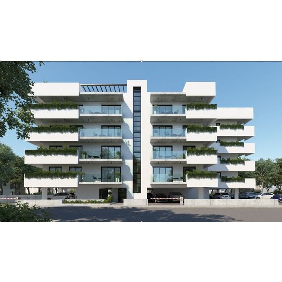 Квартира 1-комнатная студия 1+0 у моря в Ларнаке площадь 43.6м² 2 этаж, изображение 3