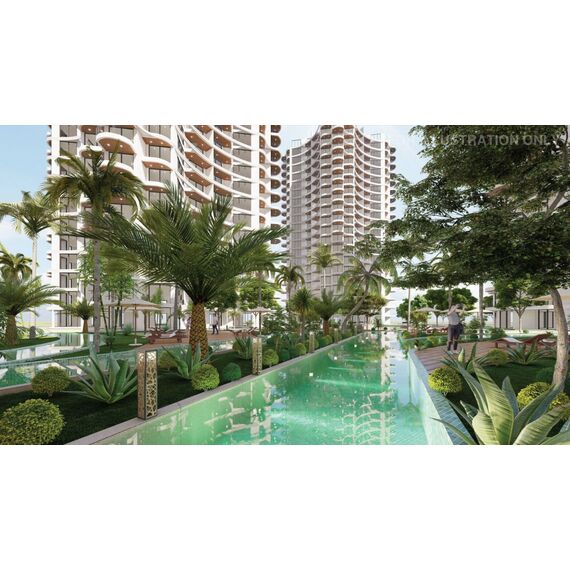 Apartment 1-room 1+0 studio by the sea in Iskele Cyprus area 52m² 6 floor, 16 image