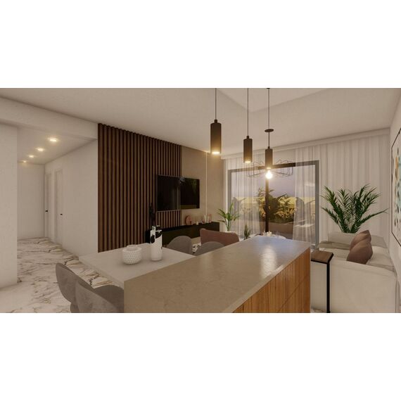 Квартира 3-комнатная 2+1 в Пафосе (центр) площадь 89м² 3 этаж, изображение 6