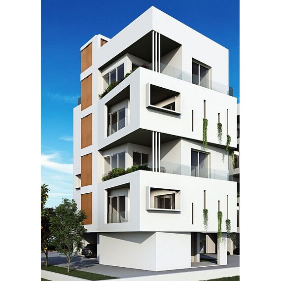 Квартира 2-комнатная 1+1 у моря в Като Пафос (Като Пафос) площадь 71м² 4 этаж, изображение 6