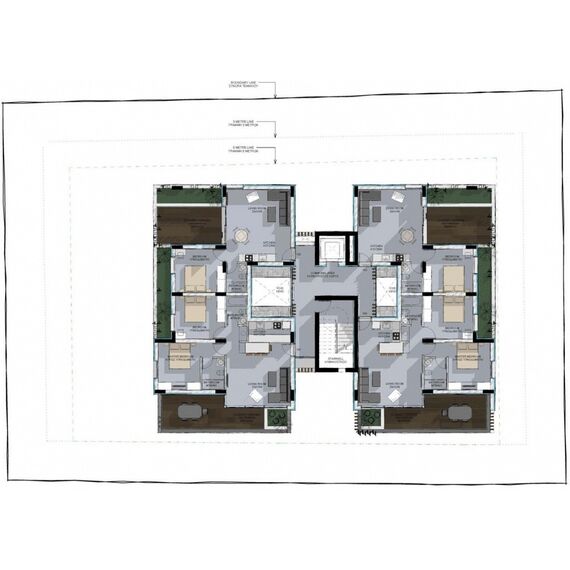 Квартира 2-комнатная 1+1 в Пафосе (центр) площадь 67м² 2 этаж, изображение 5