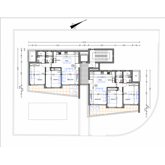 Квартира 3-комнатная 2+1 в Като Пафос (Като Пафос) площадь 95м² 2 этаж, изображение 5