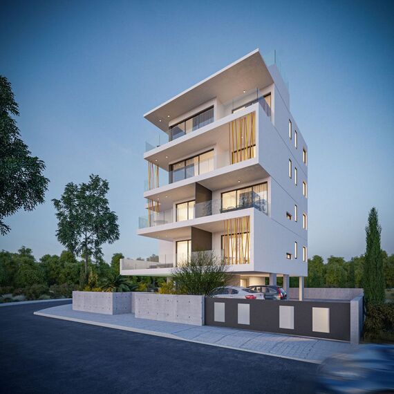 Apartment 4-room 3+1 by the sea in Kato Paphos (Kato Paphos) Cyprus area 124m² 2 floor, 11 image