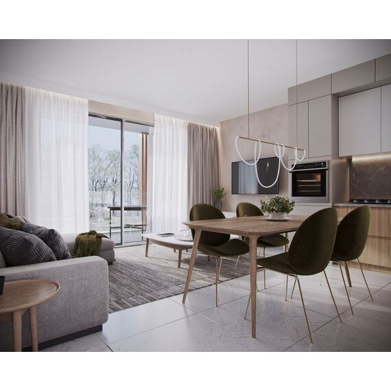 Apartment 2-room 1+1 by the sea in Paphos (downtown) Cyprus area 62m² 1 floor, 6 image