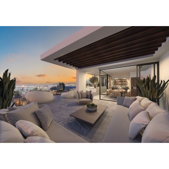 Apartment 4-room 3+1 by the sea in Paphos (downtown) (Paphos) Cyprus area 156m² , 3 image