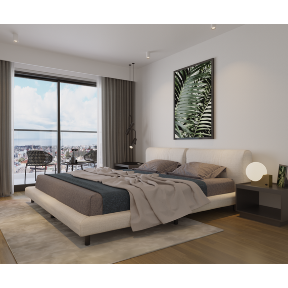 Apartment 2-room 1+1 in Paphos (downtown) Cyprus area 68m² 2 floor, 12 image