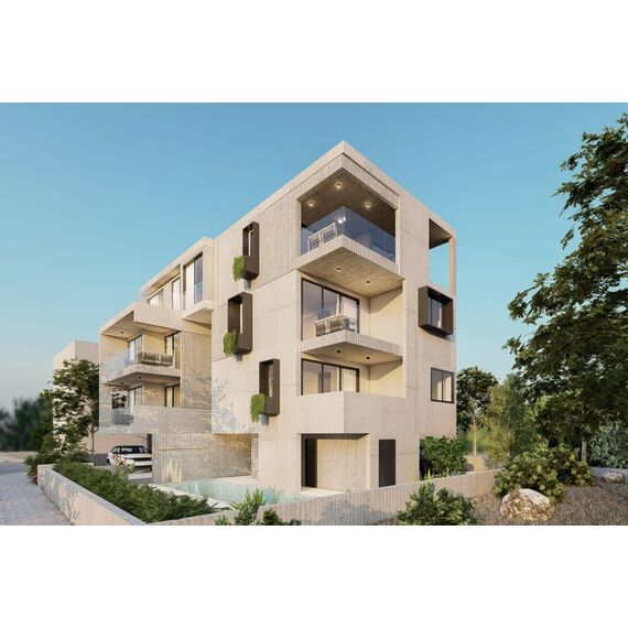 Apartment 3-room 2+1 by the sea in Paphos (downtown) (Paphos) Cyprus area 89m² 