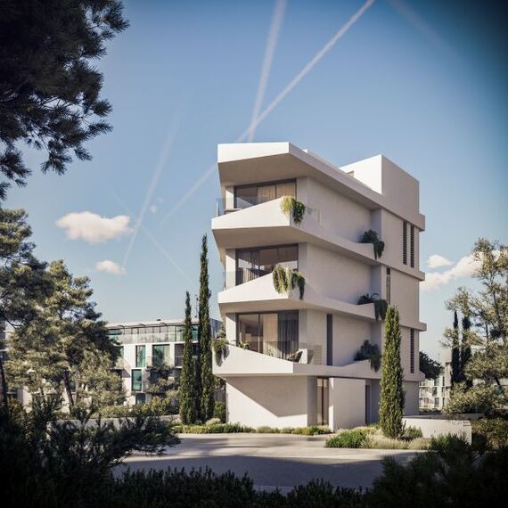 Apartment 3-room 2+1 by the sea in Paphos (downtown) (Paphos) Cyprus area 110m² , 7 image