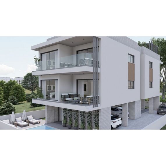 Apartment 3-room 2+1 by the sea in Paphos (downtown) (Paphos) Cyprus area 92m² , 6 image