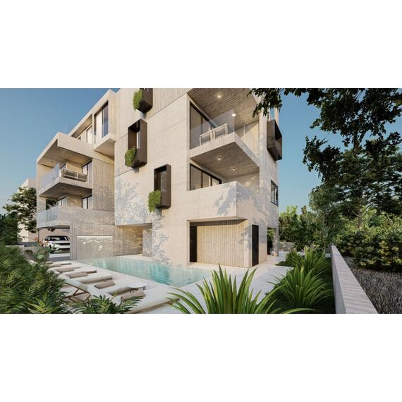 Apartment 3-room 2+1 by the sea in Paphos (downtown) (Paphos) Cyprus area 89m² , 6 image