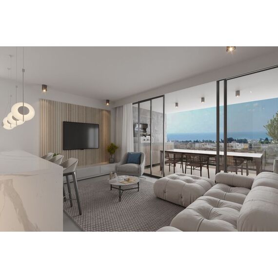 Apartment 3-room 2+1 by the sea in Paphos (downtown) (Paphos) Cyprus area 94m² , 7 image