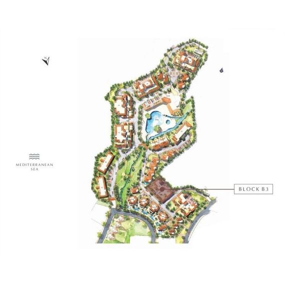 Apartment 3-room 2+1 by the sea in Paphos (downtown) (Paphos) Cyprus area 90m² , 11 image