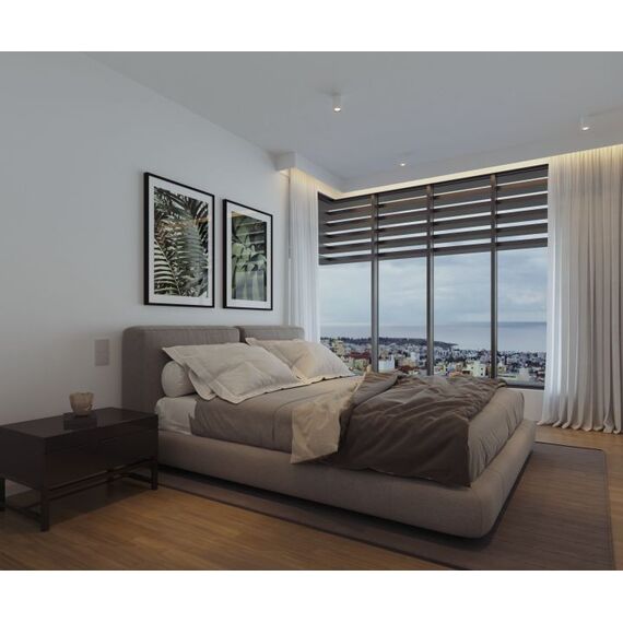 Apartment 4-room 3+1 by the sea in Paphos (downtown) (Paphos) Cyprus area 102m² , 14 image