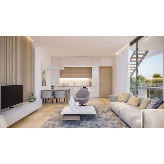 Apartment 3-room 2+1 by the sea in Paphos (downtown) (Paphos) Cyprus area 90m² , 11 image