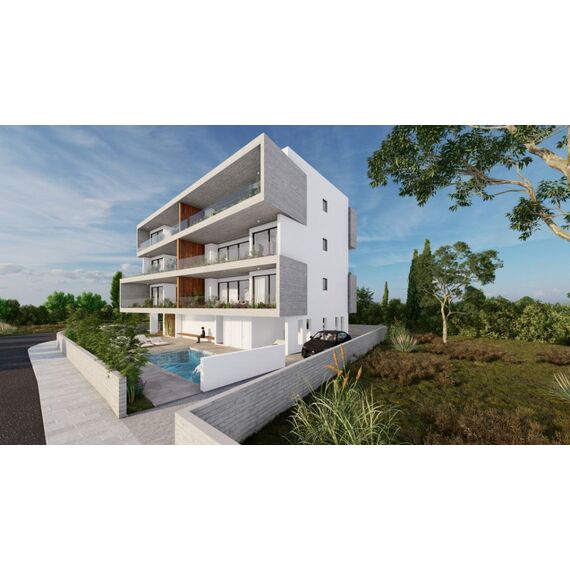 Apartment 3-room 2+1 by the sea in Paphos (downtown) (Paphos) Cyprus area 102m² 2 floor, 14 image