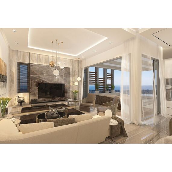 Apartment 3-room 2+1 by the sea in Paphos (downtown) (Paphos) Cyprus area 125m² , 5 image